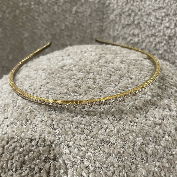 Pretty gold and silver headband - Picture 1 of 8